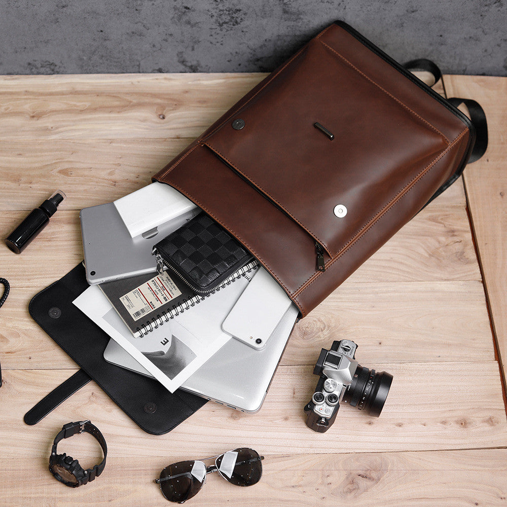 The Nomad Leather Backpack