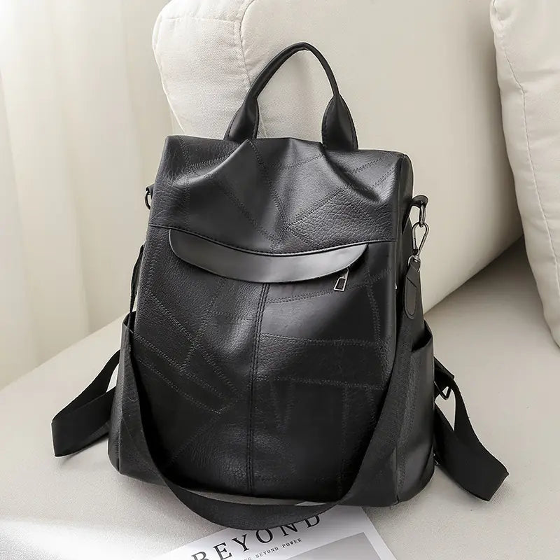 The Rosewood - Leather Backpack