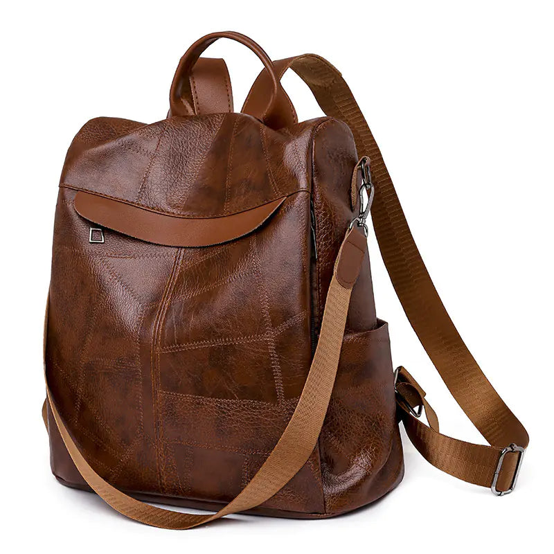 The Rosewood - Leather Backpack