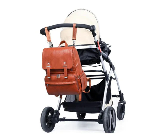 Mommy Carry - Waterproof Leather Backpack
