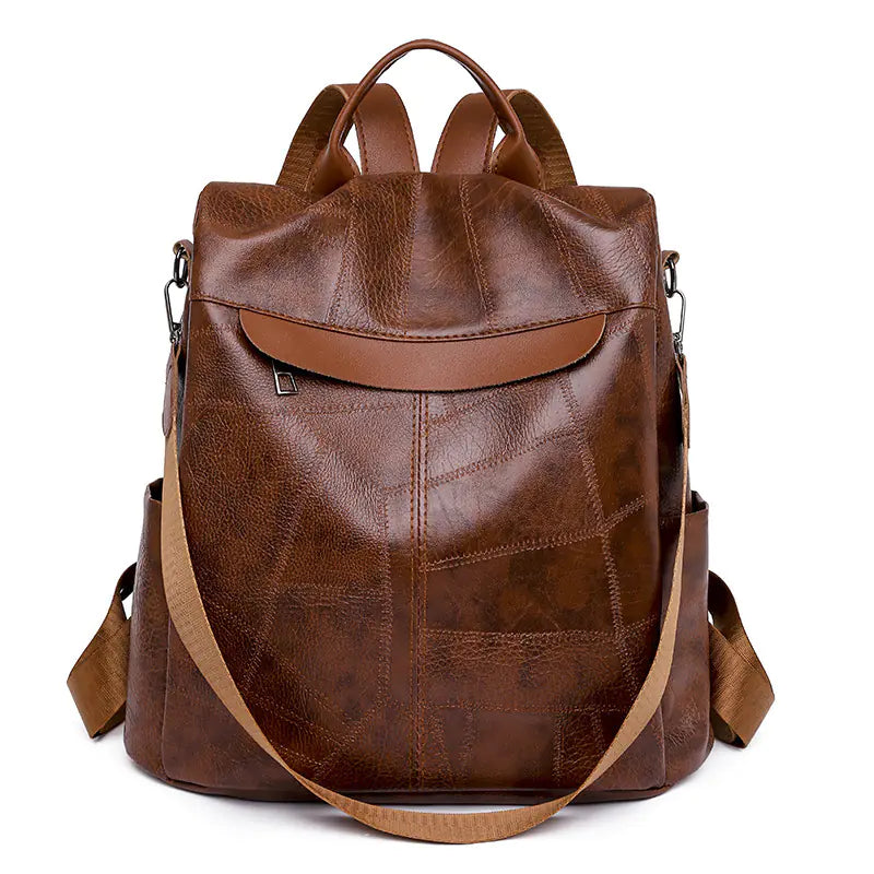 The Rosewood - Leather Backpack